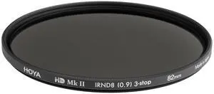 Hoya 82mm HD MKII IRND 8 Neutral Density 0.9 3-Stop Filter #XHDII-82IRND8