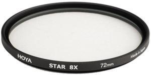 Hoya 72mm Creative Star 8X Cross Screen Glass Filter #HR-72STAR8