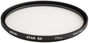 Hoya 77mm Creative Star 8X Cross Screen Glass Filter #HR-77STAR8