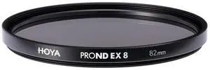 Hoya 82mm PROND EX 8 Neutral Density 0.9 3-Stop Filter #XPD-82NDEX8