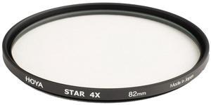 Hoya 82mm Creative Star 4X Cross Screen Glass Filter #HR-82STAR4