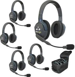 Eartec UL5D UltraLITE 5-Person Dual-Ear Headset System