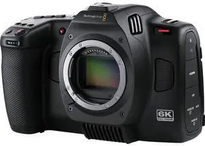 Blackmagic Design Cinema Camera 6K, Bundle with 2x NP-F550 Battery, 256GB CFexpress Memory Card and Microphone