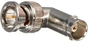 Comprehensive Premium 75 Ohm Right Angle BNC Jack to Plug Video Adapter #BJ-BP-L
