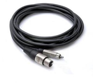 Hosa Technology Pro Unbalanced Interconnect, REAN XLR3F to RCA, 3 ft #HXR-003