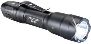 Pelican 7610 Tactical LED Flashlight, 1018 Lumens, Black, AA Battery Power
