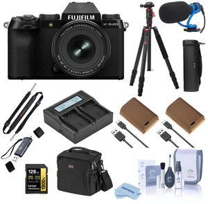 Fujifilm X-S20 Camera w/XF16-50mm f/2.8-4.8 R LM WR Lens,Black w/Accessories Kit
