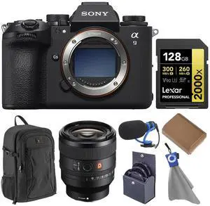Sony Alpha a9 III Mirrorless Camera with FE 50mm f/1.4 GM Lens, w/Essentials Kit