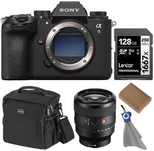 Sony Alpha a9 III Mirrorless Camera with FE 50mm f/1.4 GM Lens, w/Included Value