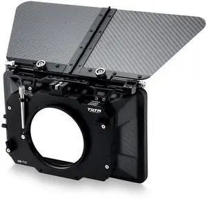 Tilta MB-T12 3-Stage 4x5.65" Carbon Fiber Clamp On Matte Box w/Single 95mm Back