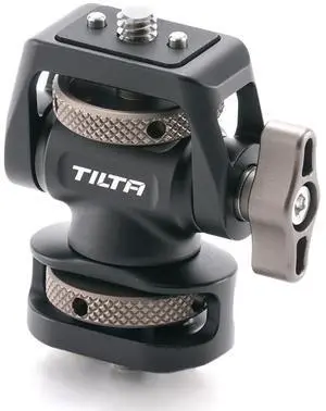 Tilta 1/4"-20 Accessory Mounting Bracket with Locating Pins, Black
