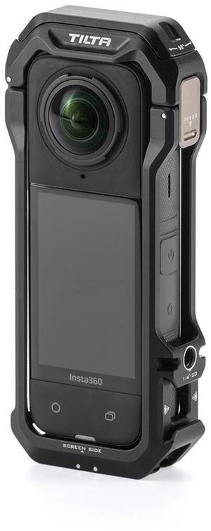 Tilta Full Camera Cage for Insta360 X4 Action Camera, Black #TA-T67-FCC-B
