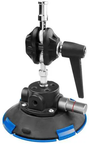 Kupo 6" Metal Pump Suction Cup with Detachable 5/8" Swiveling Baby Adapter