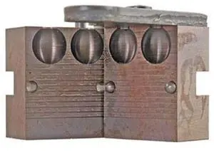 Lyman .490 Double Cavity Round Ball Mould, .50 Caliber #2665490