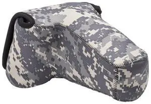 LensCoat BodyBag Pro Telephoto, Neoprene, Touch Fastener Closure, Digital Camo