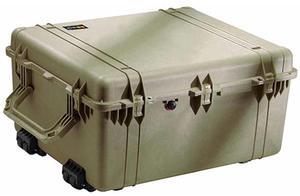 Pelican 1690 Watertight Hard Case without Foam - Olive Drab Green #1690-001-130