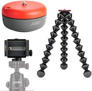 JOBY GorillaPod 5K Stand, Black, w/Spin 360-Degree Powerhouse, Smartphone Mount