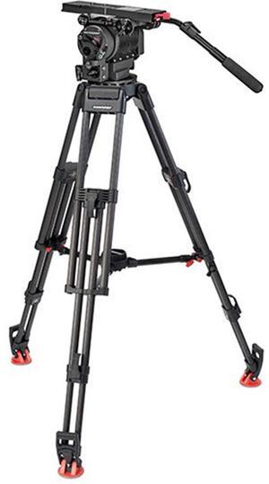 OConnor Ultimate 2560 Fluid Head w/60L 3-Section CF Tripod Legs and Mid Spreader