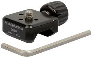 ProMediaGear CN30 NATO Clamp with 1/4"-20 Threaded Adapter