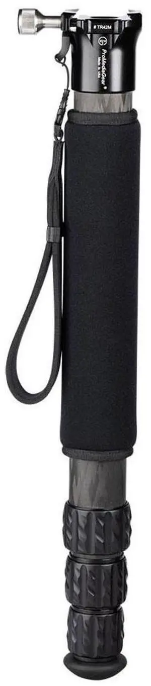 ProMediaGear TR42M 61" 4-Section Carbon Fiber Monopod with Arca-Swiss Clamp