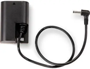 Tilta Tiltaing LP-E6 Dummy Battery to 3.5/1.35mm DC Male Cable #DB-LPE6-DCM13