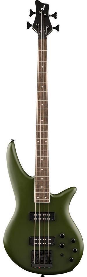 Jackson X Spectra Bass SBX IV Bass Guitar, Matte Army Drab #2919904520