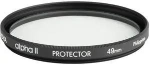 Hoya 49mm Alpha II Multi-Coating Protector Filter #C-ALPII49PROT