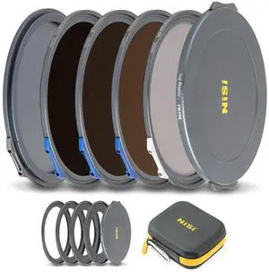 NiSi JetMag Pro 82MAG Landscape ND Magnetic Filter Kit with 4x Adapter Rings