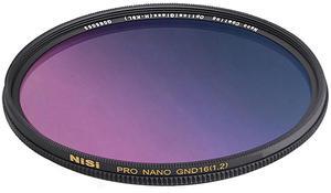 NiSi 82mm Nano Coating Graduated Neutral Density GND16 1.2 Filter #NIR-GND1.2-82