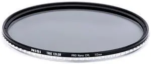 NiSi 112mm Circular True Color Pro Nano CPL Filter for Nikon Z 14-24mm f/2.8S