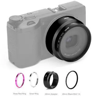 NiSi Black Mist Filter Kit for Ricoh GR3x #NISI-RGR3X-BLKMIST