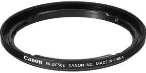 Canon PowerShot G1 X Mark II Digital Camera to 58mm Filter Adapter Ring