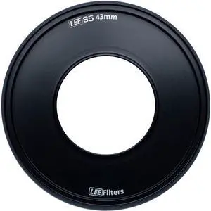 Lee Filters 43mm Lens Thread to Lee 85 Filter Holder Adapter Ring #L85AR43