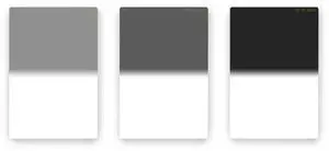 Lee Filters 100x150mm Neutral Density Medium-Edge Graduated Resin Filter Set