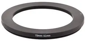 ProOptic Step-Down Adapter Ring 72mm Lens to 55mm Filter Size #SDR7255