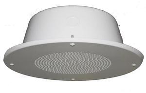 Lowell Manufacturing BC810-72 8" 15W Open Beam Speaker, 70/25V Transformer,White