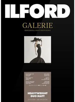 Ilford Galerie DuoMatt Matte Photo Paper (13x19"), 50 Sheets Double-Sided
