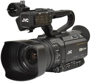 JVC GY-HM250U 12.4MP 4K UHD Compact Handheld Camcorder w/Integrated 12x UHD Lens