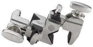 Kupo G702312 Double Convi Clamp, Silver #KG702512