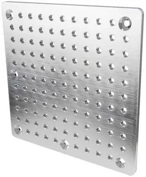 Kupo 12x12" Square Cheese Plate with 3/8" Holes