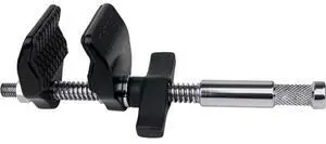 Kupo Mini Viser Clamp with 2" Jaw, 5/8" Baby Stud & 3/8"-16M Threaded Studs