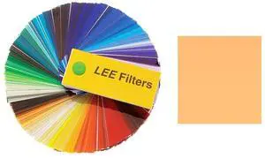 Lee Filters Zircon Warm Amber 5 (O32) 24"x24" Gel Filter Sheet