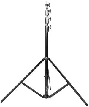 CheetahStand C12 Heavy Duty Auto Light Stand, 44" to 141" Height - Support up to 25 lbs., Black