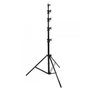 Meking MZ Series Air-Cushioned Light Stand, (12' 4-Section - Black) #MZ-3800FP