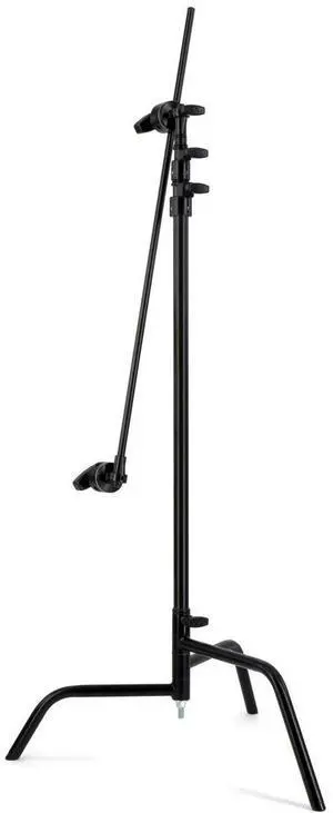 Matthews 40" C+ Stand with Turtle Base, Black #B756140