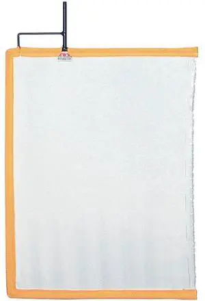 Matthews Open End 18x24" Artificial Silk Scrim, White