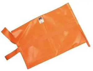 Matthews 35 lbs Water Repellant Sandbag, Orange #299560