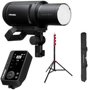 Profoto Pro-B3 750Ws Battery Powered Monolight w/Transmitter for Fujifilm, Stand
