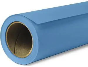 Savage 2x Widetone Seamles Background Paper 86"wide x 36'Gulf Blue W/Micro Cloth