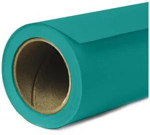 Savage Widetone Seamless Background Paper, 86" wide x 36' Teal, #68 #68-86 Z